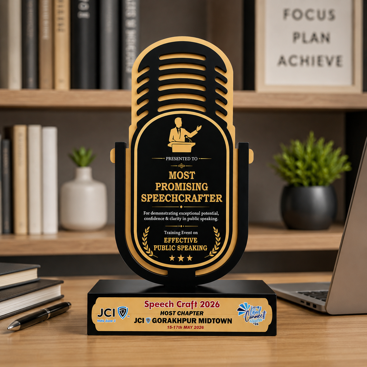 Premium Laser Cut Wooden Award