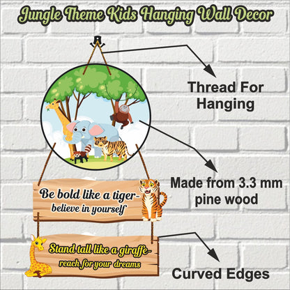 Jungle theme Kids Wall Hanging Decor