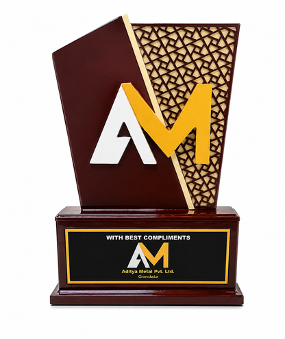 Wooden- Heavy - Customised Logo design Memento