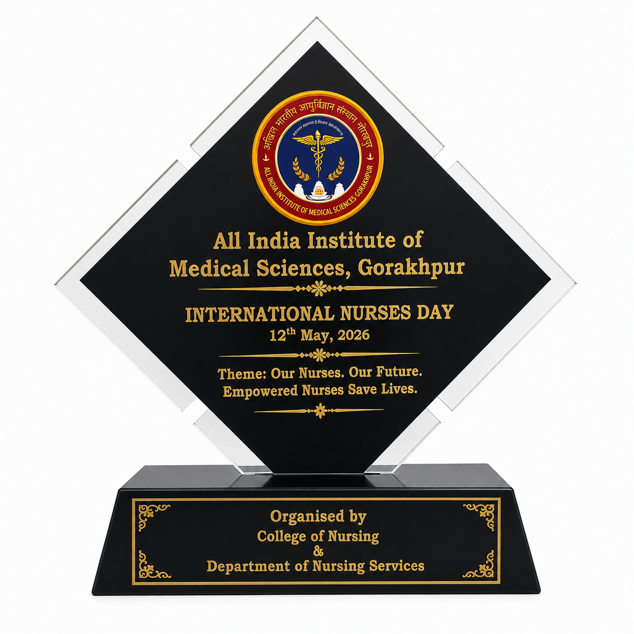 Premium Pure Acrylic Award Trophy