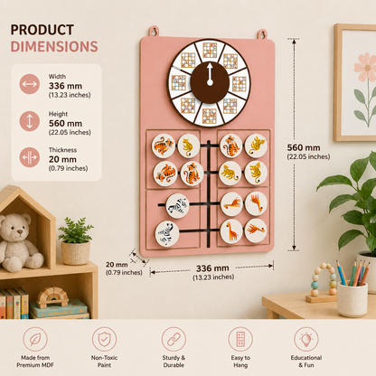 Animal Sudoku Wall Activity Game