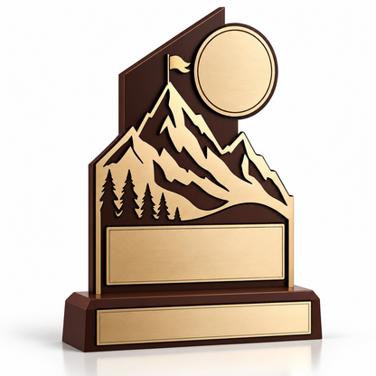 MOUNTAIN ACHIEVEMENT AWARD – WOODEN TROPHY