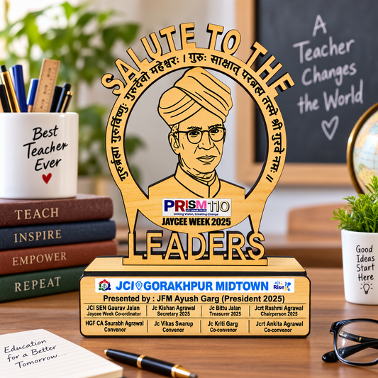 Salute to the Leaders – Premium 3mm MDF Memento