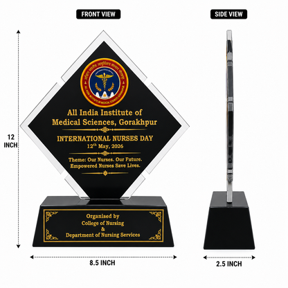 Premium Pure Acrylic Award Trophy