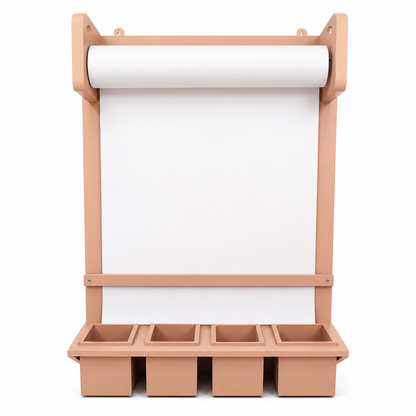 Wall Mounted Kids Drawing Board Wooden