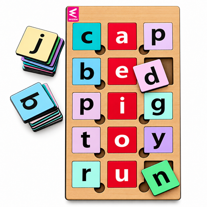 CVC Word Game – Build, Read & Play
