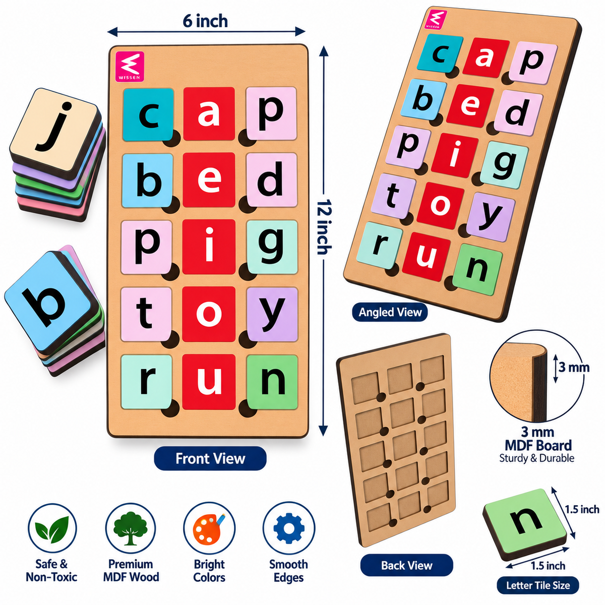 CVC Word Game – Build, Read & Play