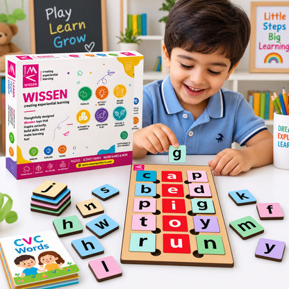 CVC Word Game – Build, Read & Play