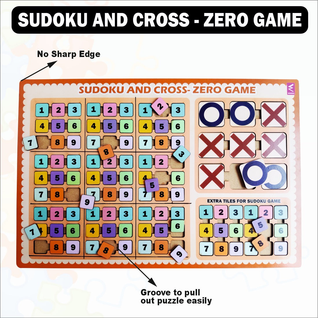 Wooden Sudoku and Zero Cross game