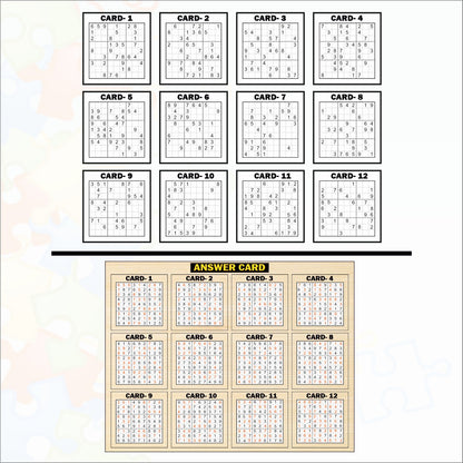 Wooden Sudoku and Zero Cross game