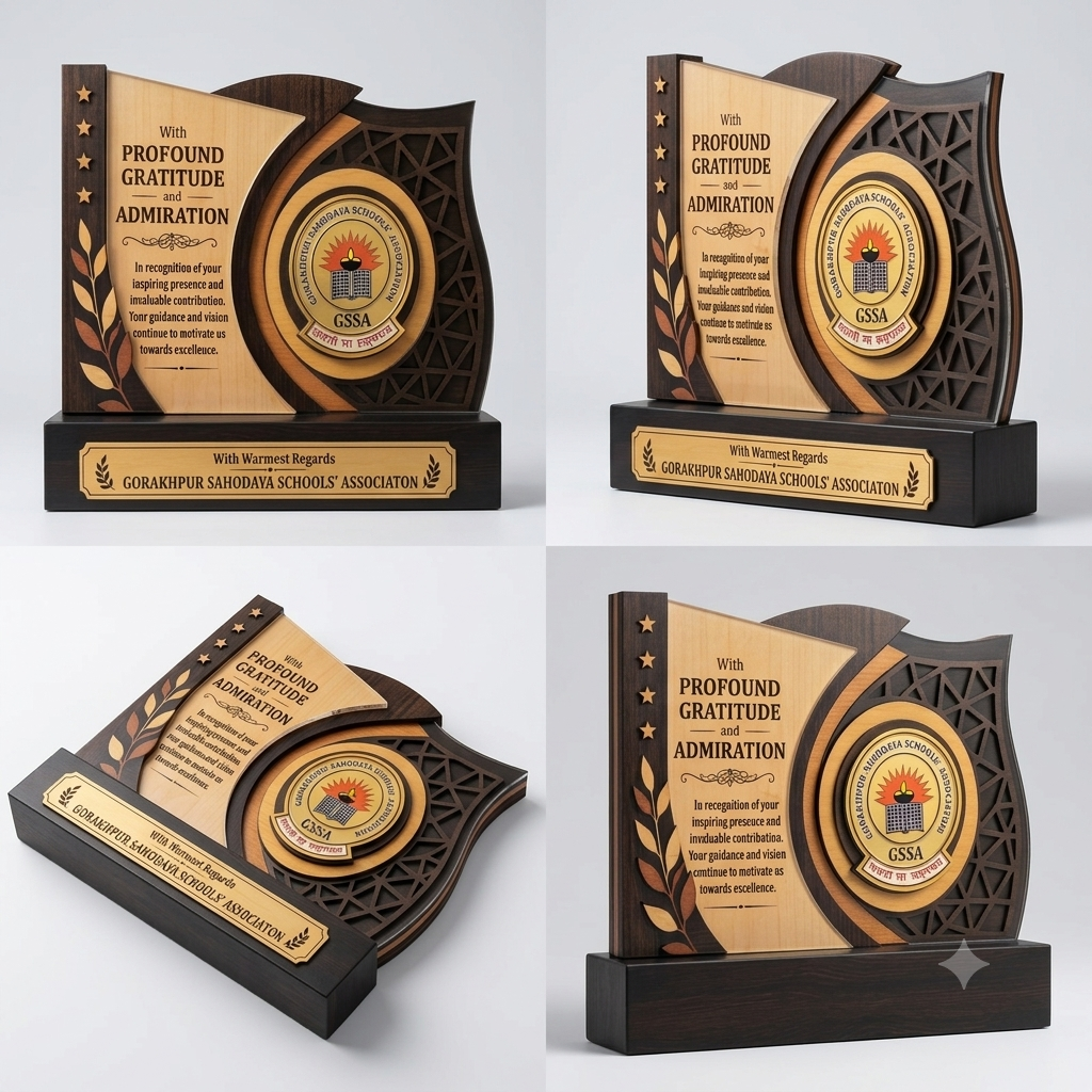 Profound Gratitude & Admiration Award – Premium Multi-Layered MDF Plaque